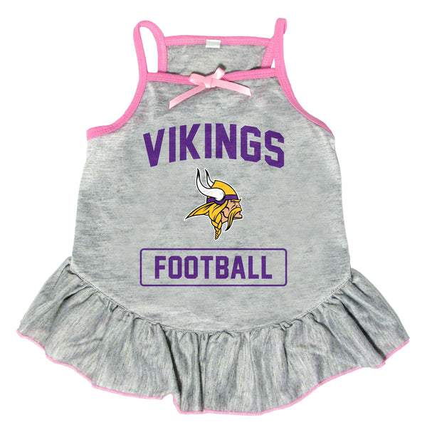 Wholesale Minnesota Vikings Pet Dress Grey Type- Assorted Sizes