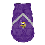 Wholesale Minnesota Vikings Pet Puffer Vest S