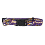 Wholesale Minnesota Vikings Pet Team Collar- Assorted Sizes