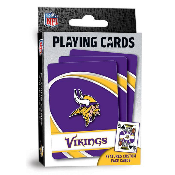 Wholesale Minnesota Vikings Playing Cards - 54 Card Deck