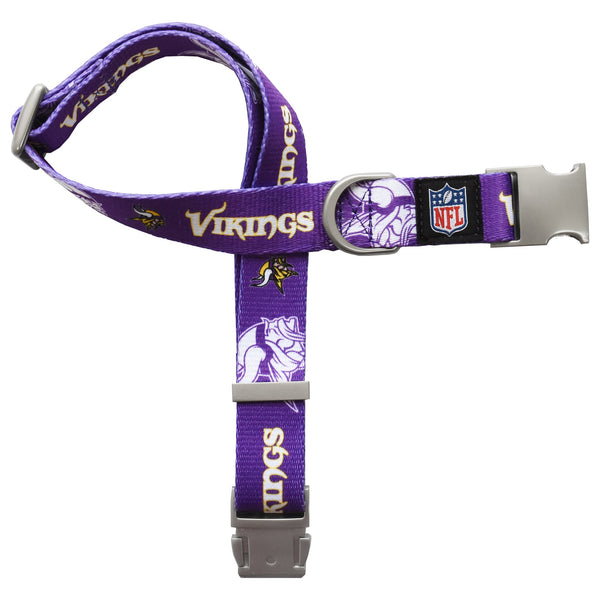 Wholesale Minnesota Vikings Premium Pet Collar S