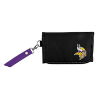 Wholesale Minnesota Vikings Ribbon Organizer Wallet Purple