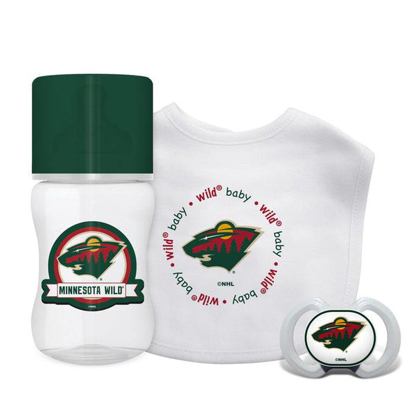 Wholesale Minnesota Wild - 3-Piece Baby Gift Set