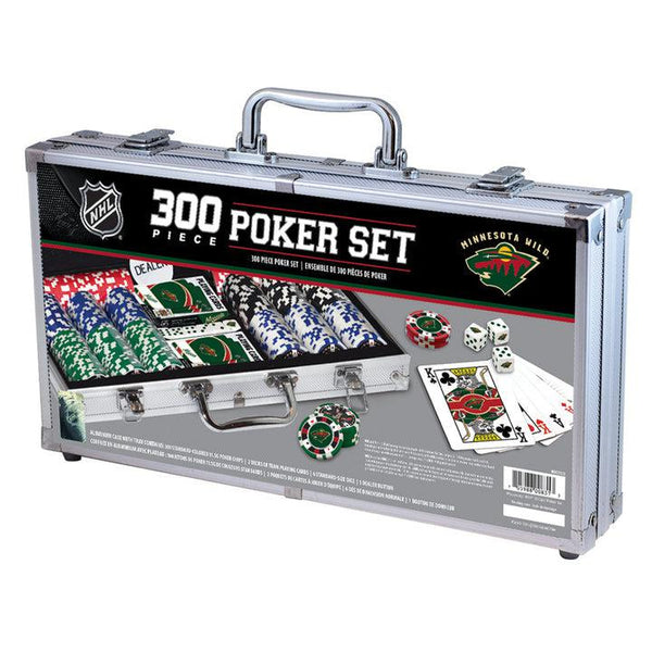 Wholesale Minnesota Wild 300 Piece Poker Set