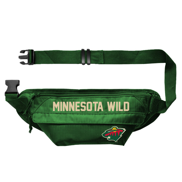 Wholesale Minnesota Wild - Assorted Sizes Fanny Pack GREN