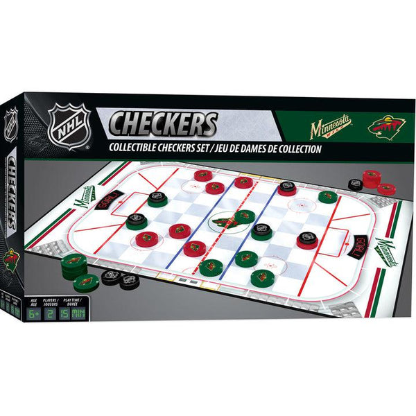 Wholesale Minnesota Wild Checkers Board Game