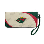 Wholesale Minnesota Wild Curve Zip Organizer Wallet