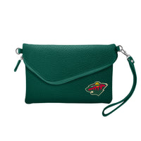 Wholesale Minnesota Wild Fold Over Crossbody Pebble Green