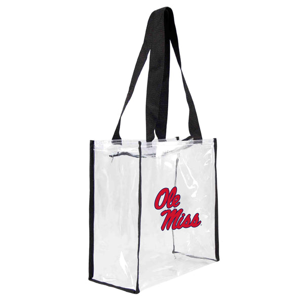 Wholesale Mississippi Ole Miss Rebels Clear Square Stadium Tote