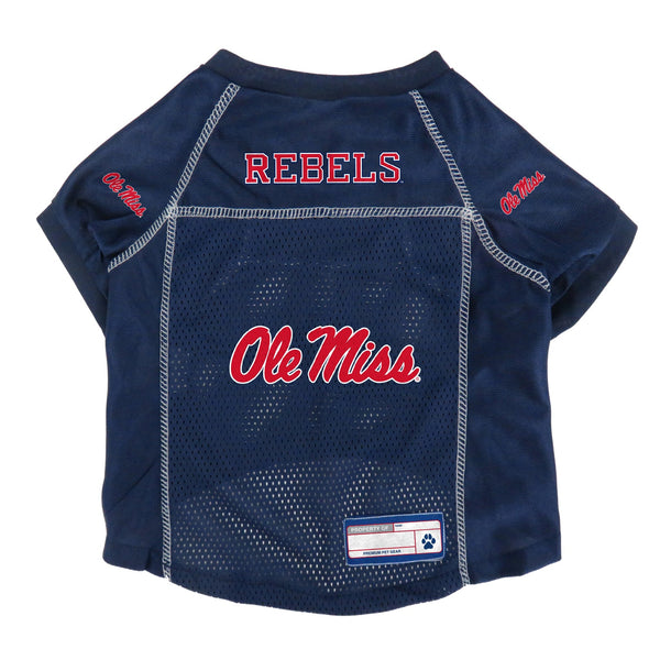 Wholesale Mississippi Ole Miss Rebels Pet Jersey- Assorted Sizes