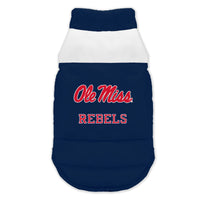 Wholesale Mississippi Ole Miss Rebels Pet Parka Puff Vest