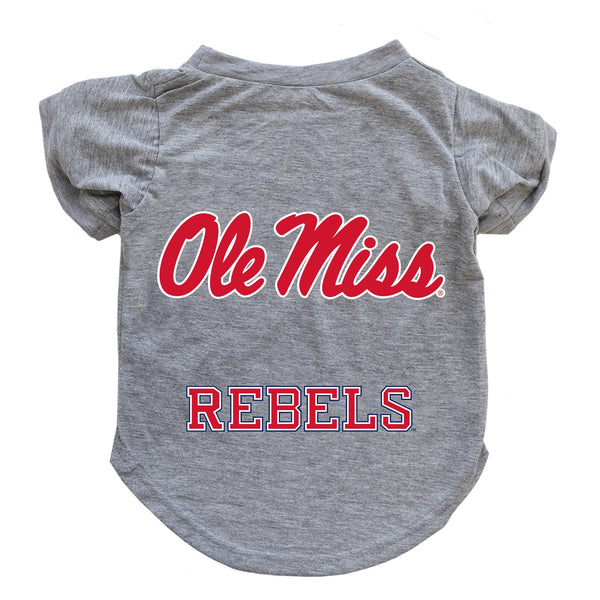 Wholesale Mississippi Ole Miss Rebels Pet T-Shirt