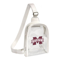 Wholesale Mississippi State Bulldogs Clear Mini Sling