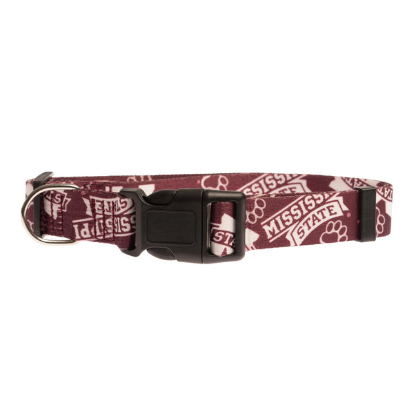 Wholesale Mississippi State Bulldogs Pet Team Collar - Assorted Sizes