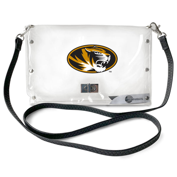 Wholesale Missouri Tigers Clear Envelope Purse STRAP