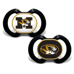 Wholesale Missouri Tigers - Pacifier 2-Pack