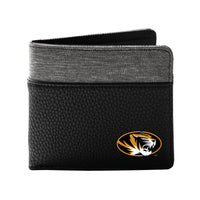 Wholesale Missouri Tigers Pebble BiFold Wallet BLCK