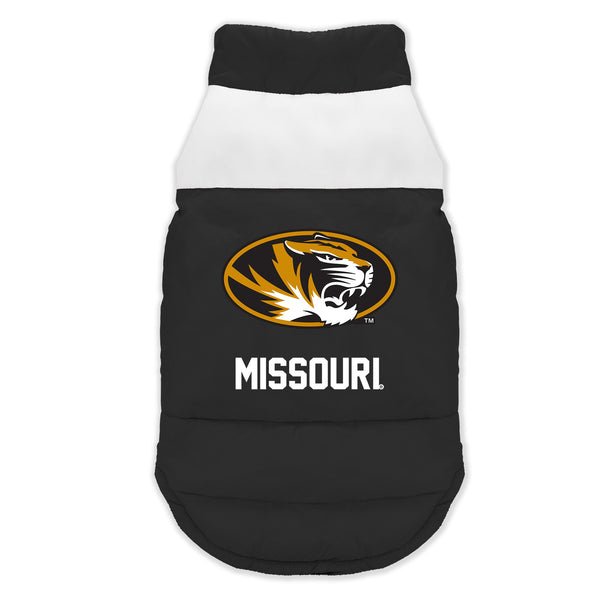 Wholesale Missouri Tigers Pet Parka Puff Vest