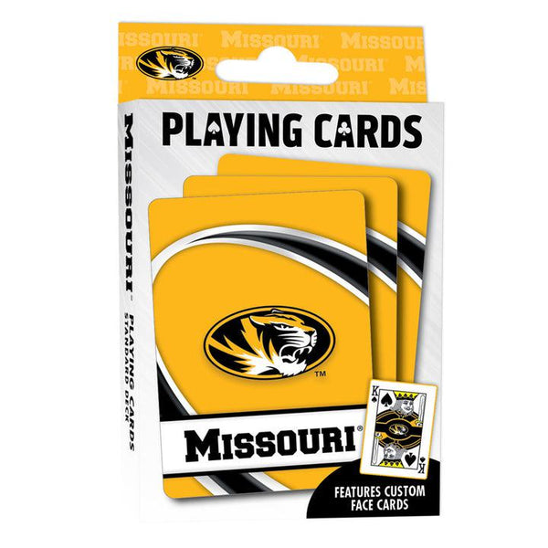 Wholesale Missouri Tigers Playing Cards - 54 Card Deck