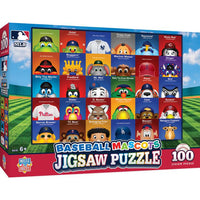 Wholesale MLB Mascots 100 Piece Jigsaw Puzzle