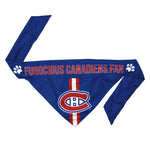 Wholesale Montreal Canadiens Pet Bandana - Assorted Sizes