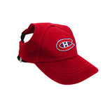 Wholesale Montreal Canadiens Pet Baseball Hat - Assorted Sizes