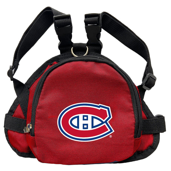 Wholesale Montreal Canadiens Pet Mini Backpack LRED S