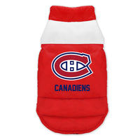 Wholesale Montreal Canadiens Pet Parka Puff Vest