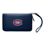 Wholesale Montreal Canadiens Zip Organizer Wallet Pebble Light Red