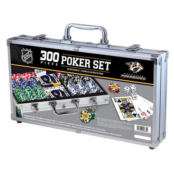 Wholesale Nashville Predators 300 Piece Poker Set