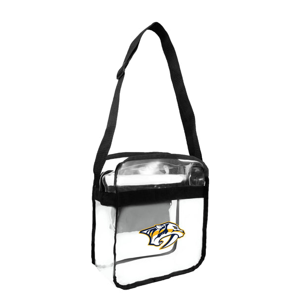 Wholesale Nashville Predators Clear Carryall Crossbody