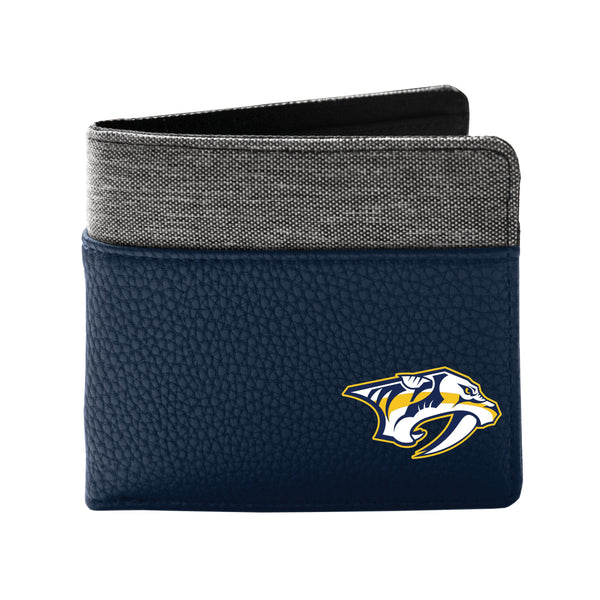 Wholesale Nashville Predators Pebble BiFold Wallet NAVY