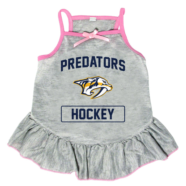 Wholesale Nashville Predators Pet Dress Grey Type- Assorted Sizes