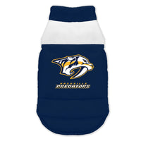 Wholesale Nashville Predators Pet Parka Puff Vest