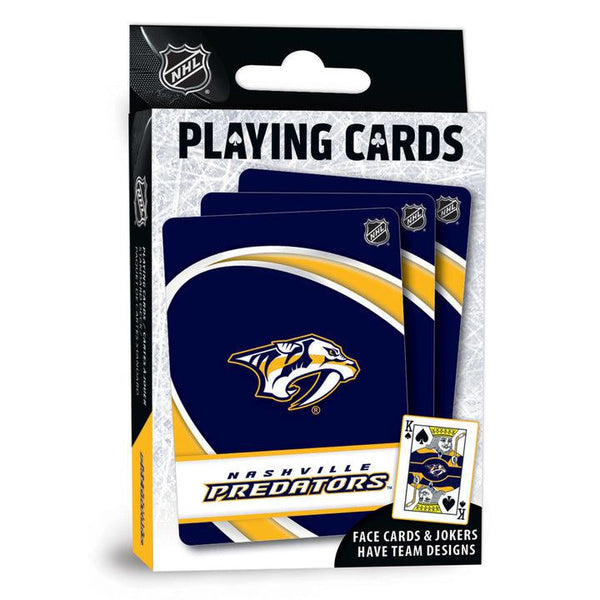 Wholesale Nashville Predators Playing Cards - 54 Card Deck