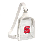 Wholesale NC State Wolfpack Clear Mini Sling