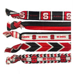 Wholesale NC State Wolfpack Knotted Hair Tie