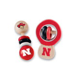 Wholesale Nebraska Cornhuskers - Baby Rattles 2-Pack