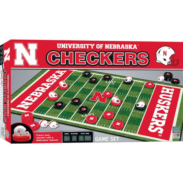 Wholesale Nebraska Cornhuskers Checkers Board Game