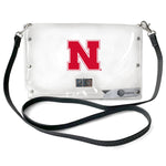 Wholesale Nebraska Cornhuskers Clear Envelope Purse STRAP