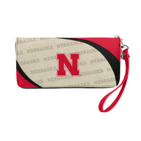 Wholesale Nebraska Cornhuskers Curve Zip Organizer Wallet