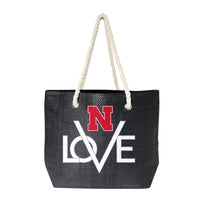 Wholesale Nebraska Cornhuskers Love Tote