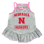 Wholesale Nebraska Cornhuskers Pet Dress Grey Type - Assorted Sizes