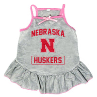 Wholesale Nebraska Cornhuskers Pet Dress Grey Type - Assorted Sizes
