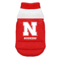 Wholesale Nebraska Cornhuskers Pet Parka Puff Vest