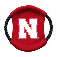 Wholesale Nebraska Cornhuskers Team Flying Disc Pet Toy