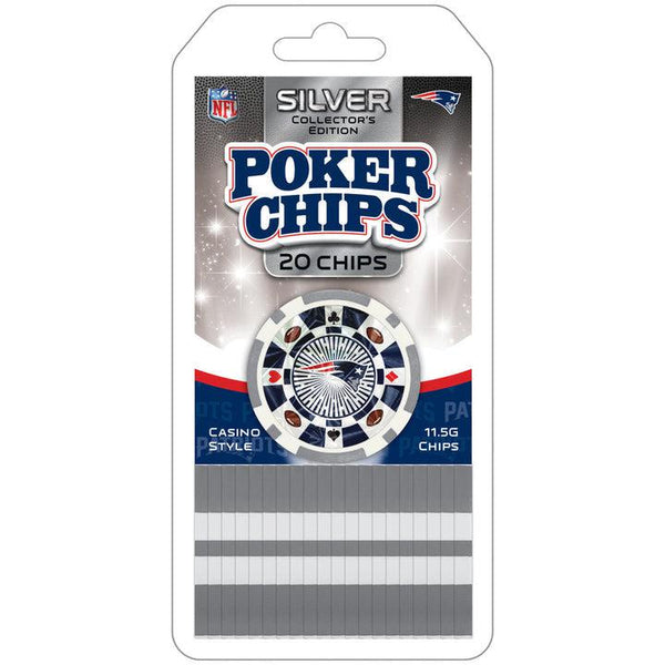 Wholesale New England Patriots 20 Piece Poker Chips