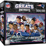 Wholesale New England Patriots - All Time Greats 500 Piece Jigsaw Puzzle