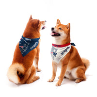 Wholesale New England Patriots Home and Away Pet Bandana Set