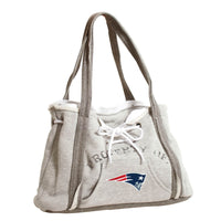 Wholesale New England Patriots Hoodie Purse Grey